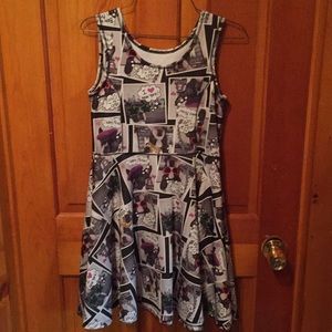 GIRLs DRESS XL WITH DOGS